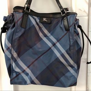 Burberry Supernova Check Buckley Tote